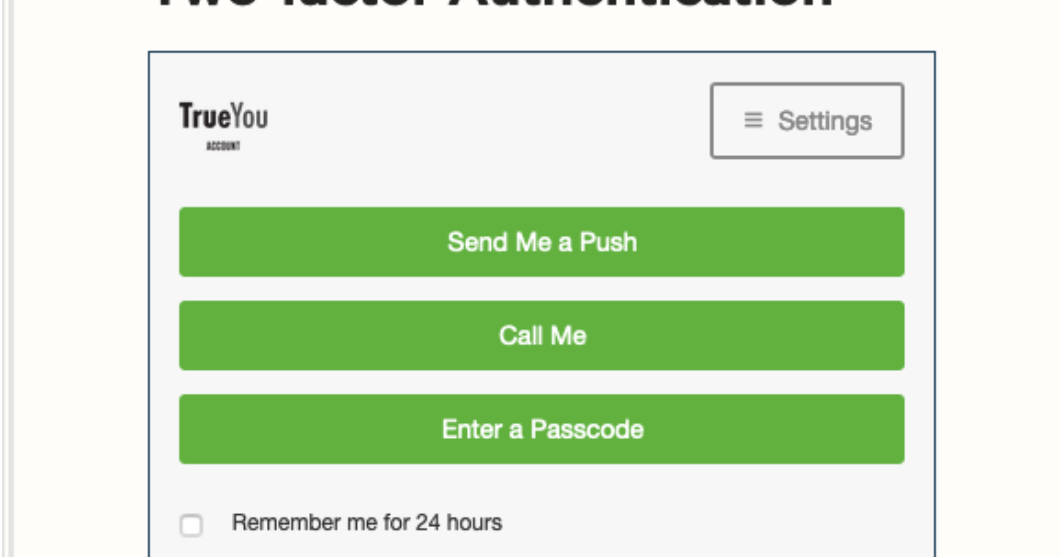 TrueU push notification screenshot