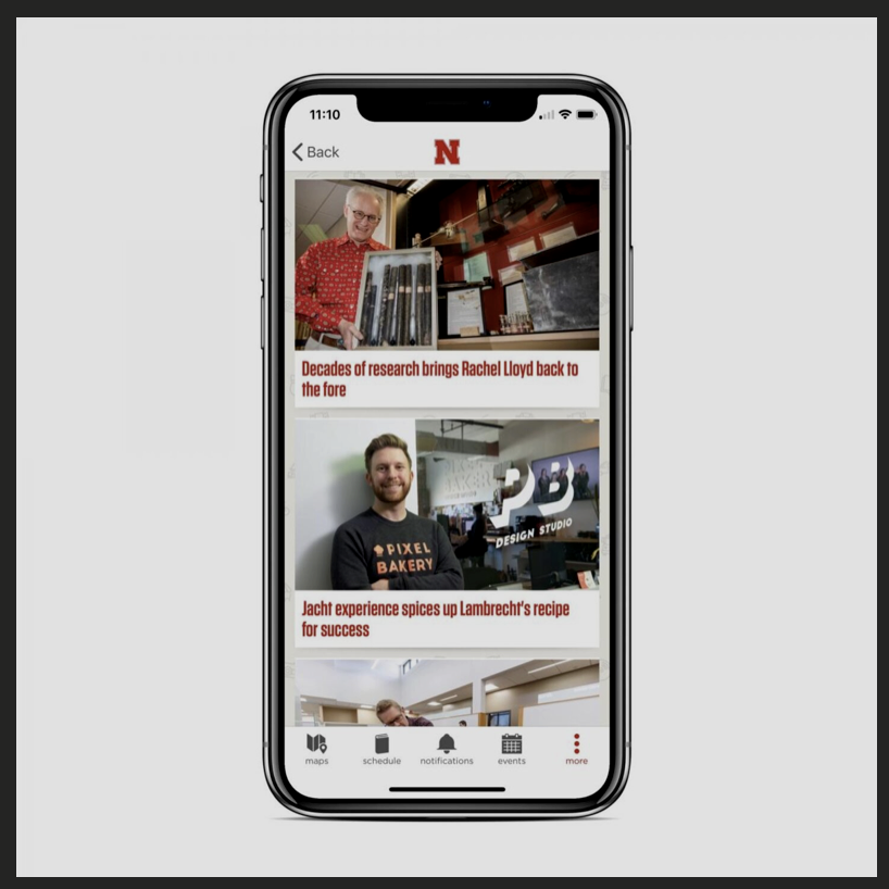 Nebraska app - News