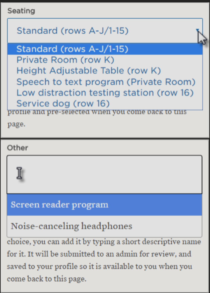 Step two example ing